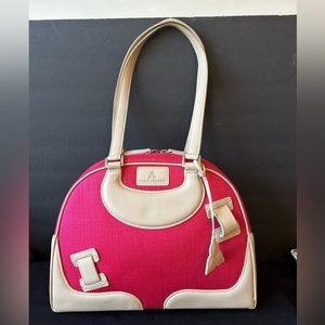Deborah Lewis purse, hot pink,